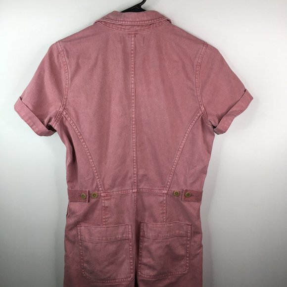 Garment-Dyed Coverall Romper - Picture 10 of 11